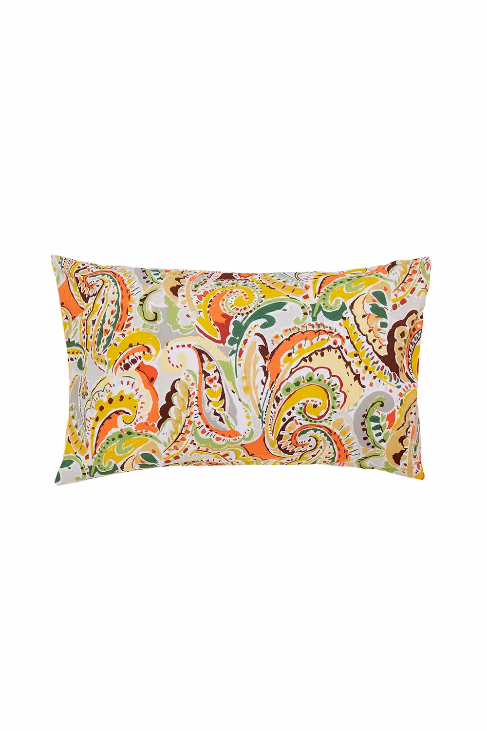 Helena Springfield Penny Reversible Cotton Duvet Cover and Pillowcase Set in Orange and Multicolour, W: 200 cm x D: 200 cm – 4