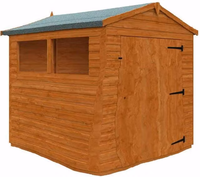 Buttercup Farm 4x4 Flex Apex Summerhouse Garden Sunroom in Burnt Orange – 1