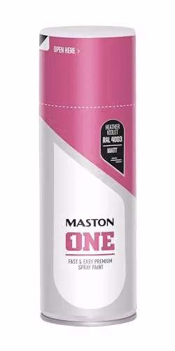 Maston Spray Paint ONE Matt Heather Violet RAL4003 400ml