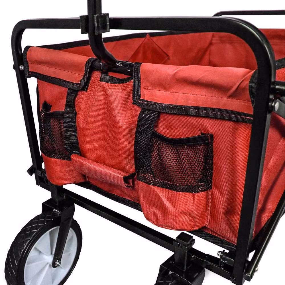 Monstershop Foldable Garden Cart in Red – 4