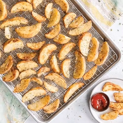 Nordic Ware Non-Stick Silver Aluminium Rectangular Baking Sheet
