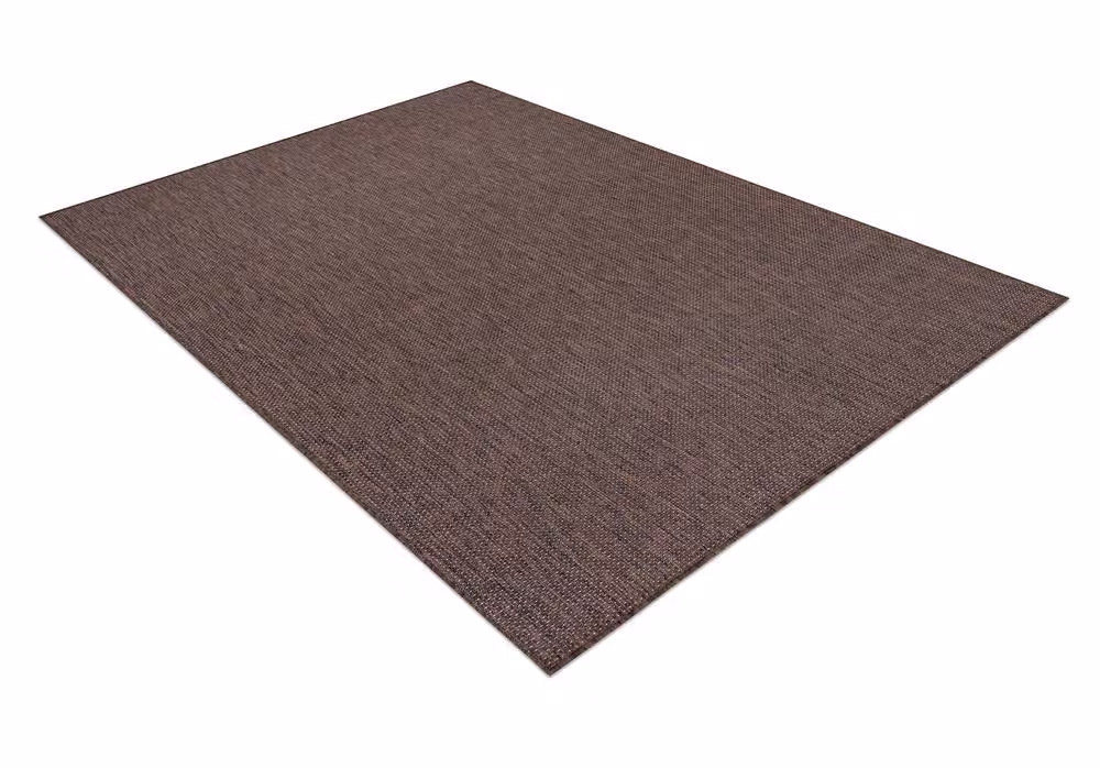 RugsX Sion Brown Flat Weave Polypropylene Rug, W: 200 cm, L: 290 cm – 2