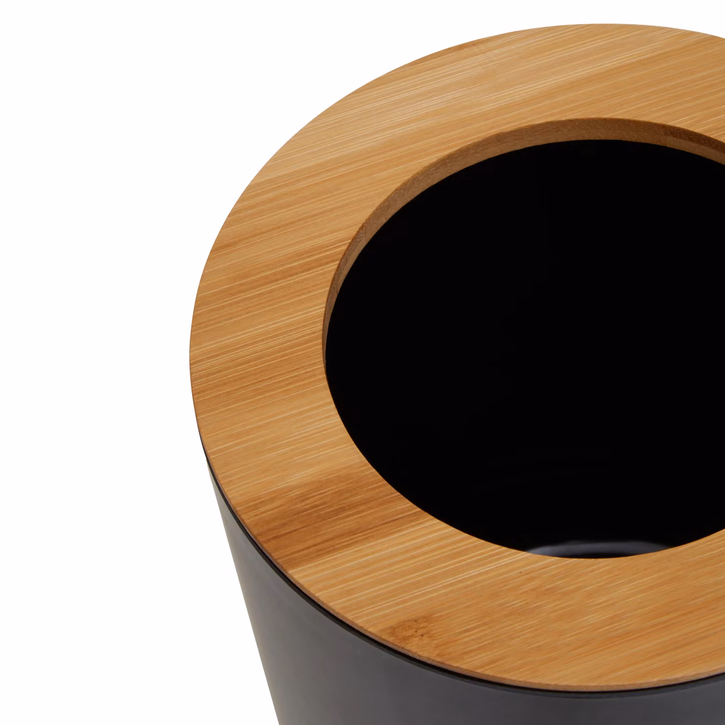 Orsina Canyon Dust Bin in Black and White, W/D/H: 24.0 x 20.0 x 20.0 cm – 4