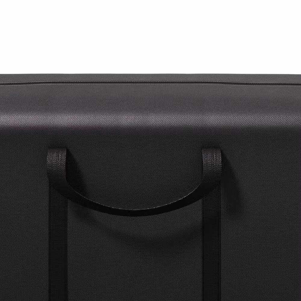 SPETLEK 2-Piece Heavy Duty Garden Furniture Cushion Storage Bags in Black, W/D/H: 80 x 25 x 45 cm – 5