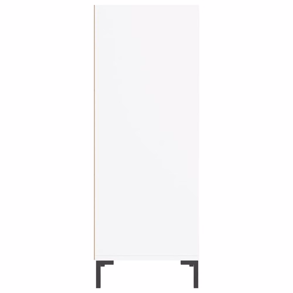 Berkfield Home White Classic Wall Mounted Sideboard, W/D/H: 34.5 x 32.5 x 90 cm