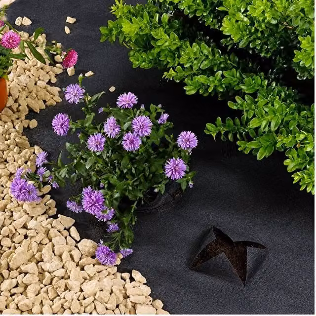 Marco Paul Black Weed Control Membrane W: 1.5 m, L: 8 m