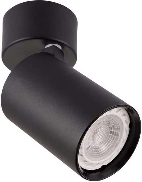 Netlighting Laconi Modern Single GU10 Ceiling Spotlight in Black – 3