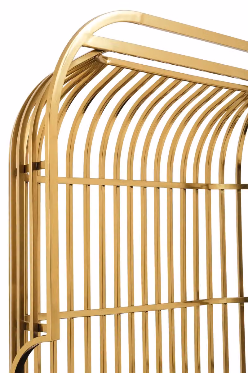 Fifty Five South Orsina Eliza Two Seat Gold Dome Cage Sofa – 6
