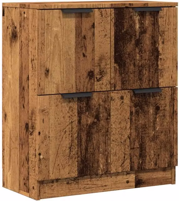 Berkfield Home Modern Sideboard in Brown MDF, W/D/H: 60 x 30 x 70 cm