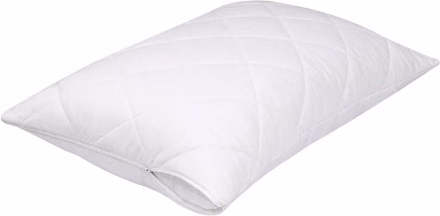 Ezysleep Soft Quilted Mattress and Pillowcase Protector Set, White, W: 180 cm x D: 200 cm