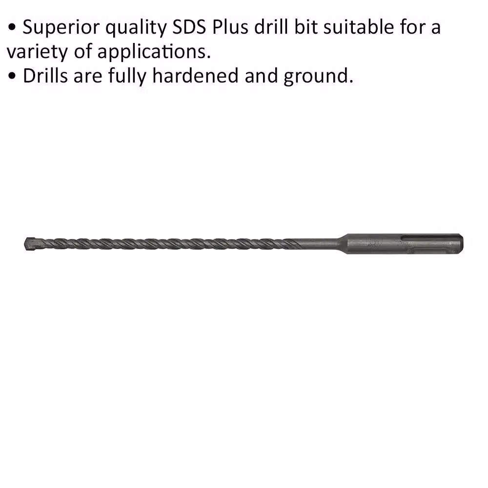 Loops SDS Plus Drill Bit, Grey and Multicolour, Diameter: 6.5 mm, Length: 210 mm – 2
