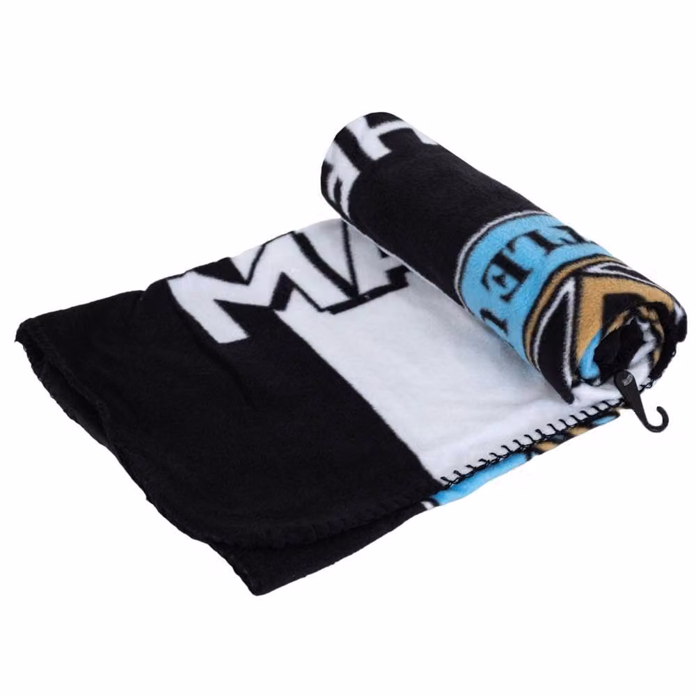 Newcastle United FC Unisex Fleece Blanket in Black – 3