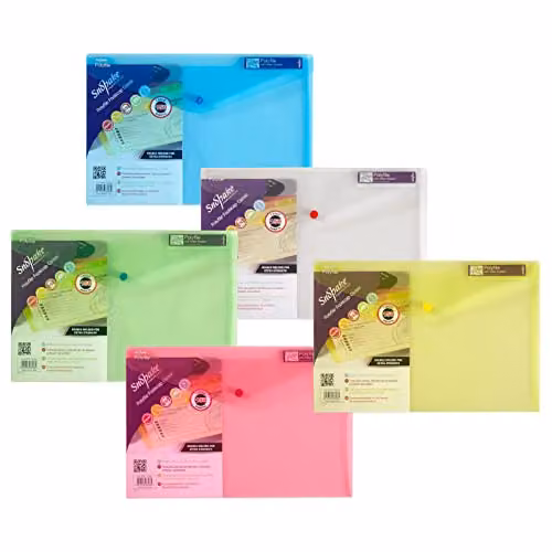 Snopake Assorted Multicolour Packs