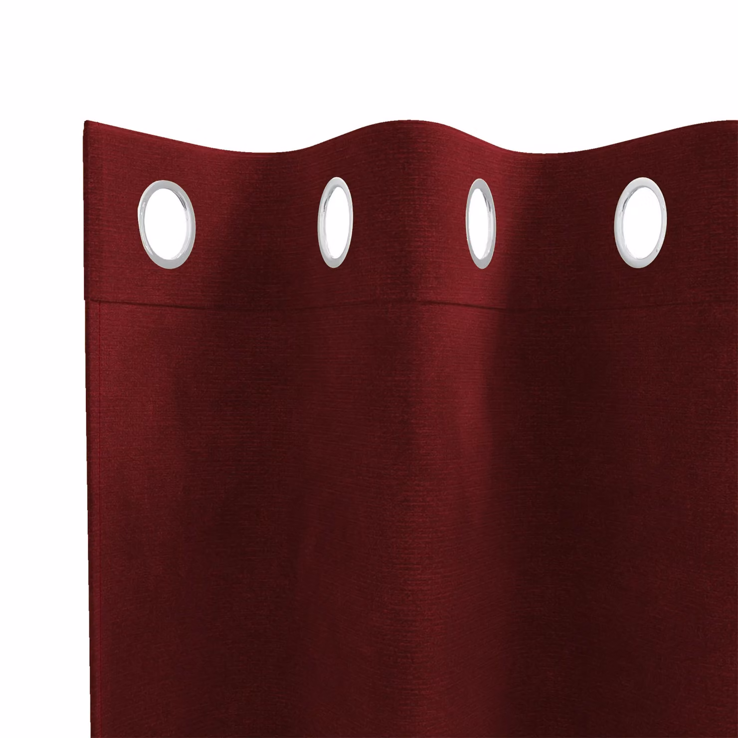 Berkfield Home Wine Red Velvet Blackout Curtains with Eyelets, 2 Pack – 4