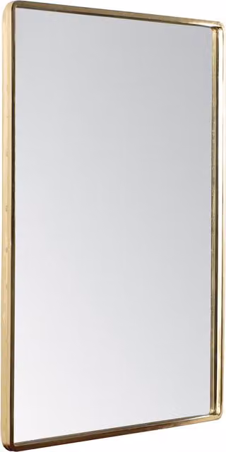 MH London Salvo Classic Rectangular Wall Mirror in Gold