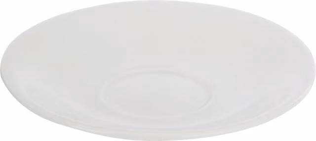 Orsina Sam Embossed White Porcelain Saucer
