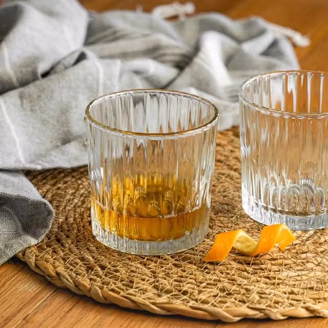 Duralex Transparent Glass Tumbler Set of 6, 310 ml