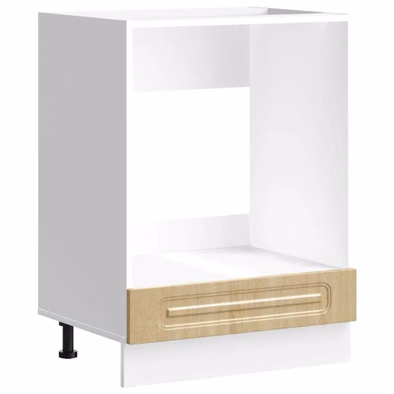 Berkfield Home Kalmar Freestanding Oven Cabinet in Sonoma Oak and Brown