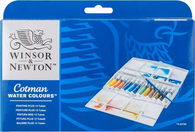 Winsor & Newton Cotman Watercolour Travel Set, Multicolour, 13 x 8ml Tubes and 21.5 x 13 x 8ml Tubes – 3