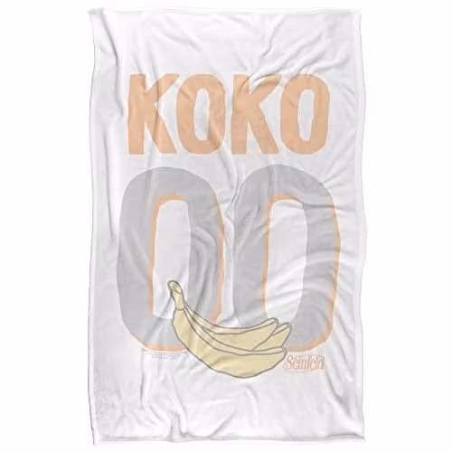 Warner Bros. Seinfeld The Costanza Silky Touch Super Soft Fleece Throw Blanket, W/D/H: 91 x 147 cm