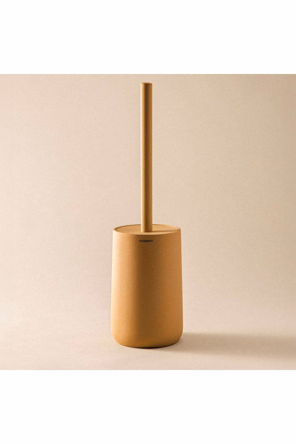 Cosmic Mandarin Saona Collection Free-standing Polyresin Toilet Brush in Orange – 2