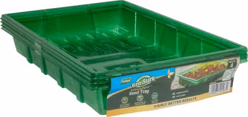 Gro-Sure Visiroot Seed Trays, 4 Pack, Brown – 2