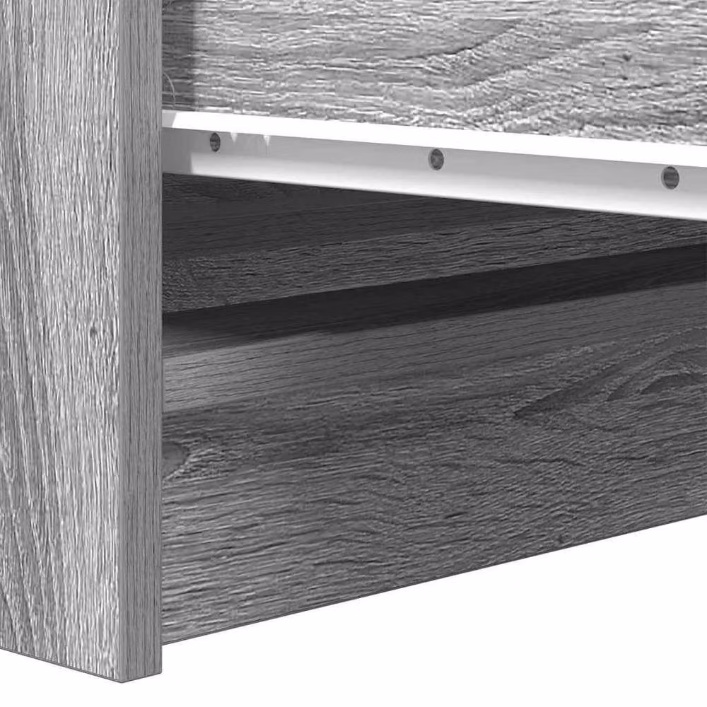 Berkfield Home Grey Sonoma Sideboard in Engineered Wood W/D/H: 37.5 x 35 x 76 cm – 3
