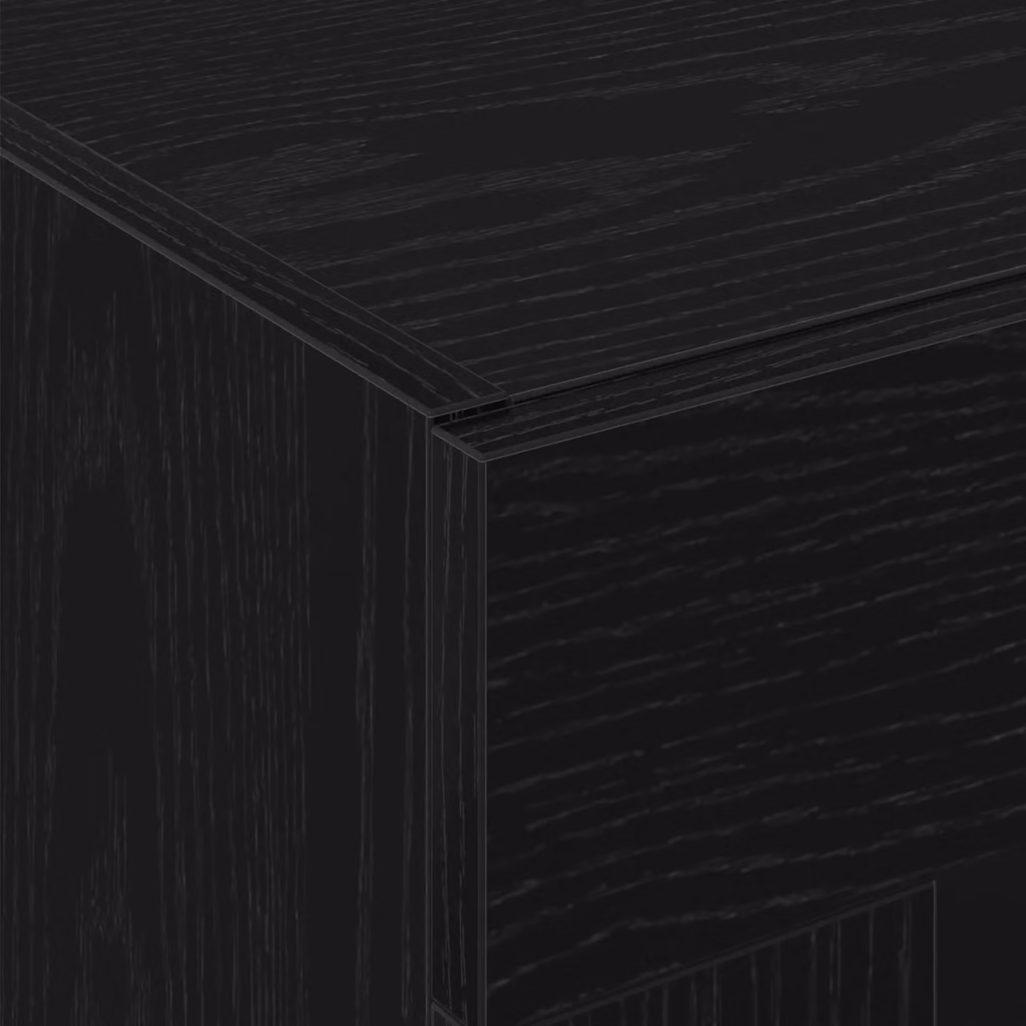 Berkfield Home Set of 2 Wall Mounted Modern Cabinets in Black Oak with Glass Doors, W/D/H: 69.5 x 34 x 90 cm – 6