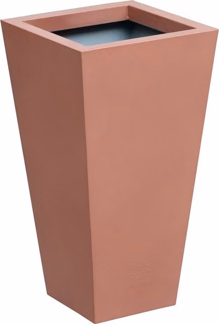 Primrose Copper Finish Flared Square Zinc Planter, Height: 116 cm – 1