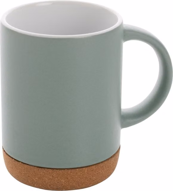 XD Design Green Ceramic and Cork Mug, 280 ml