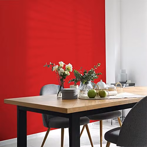Johnstone's Washable Matt Wall and Ceiling Paint in Red, 2.5L – 3