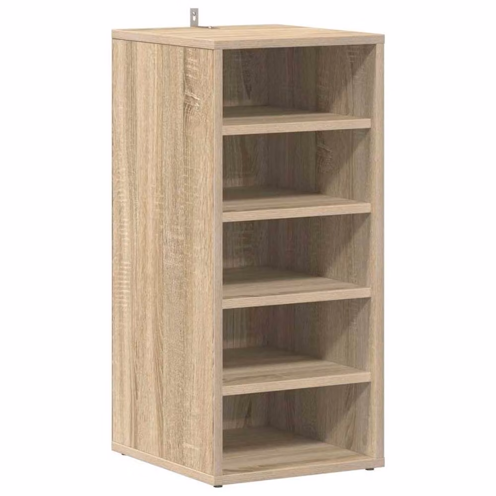 Berkfield Home Sonoma Oak Shoe Cabinet in Beige, W/D/H: 31.5 x 35 x 70 cm – 2