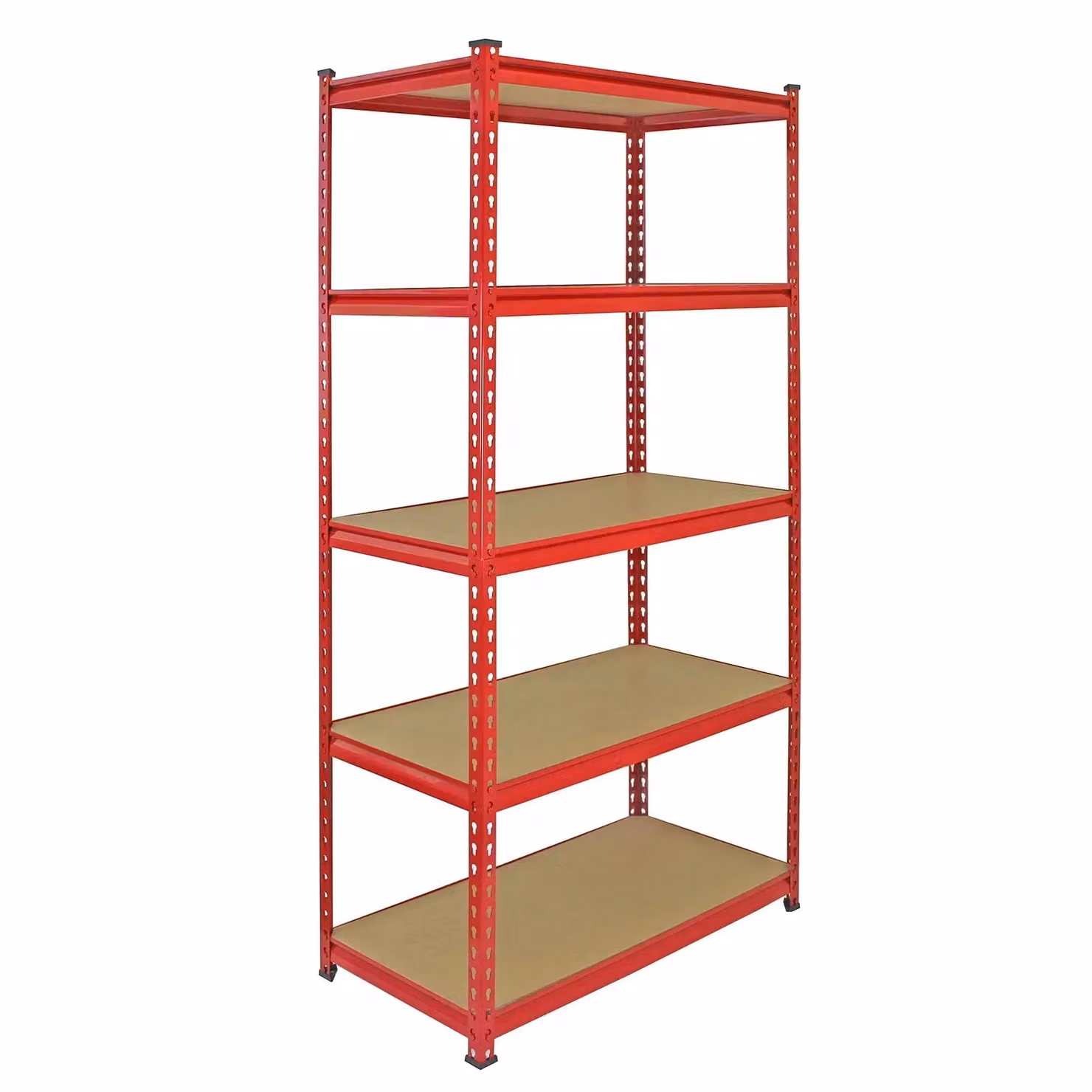 Monstershop 3 x Z-Rax Red Metal and MDF Freestanding Racking Units, W/D/H: 90 x 45 x 183 cm – 2