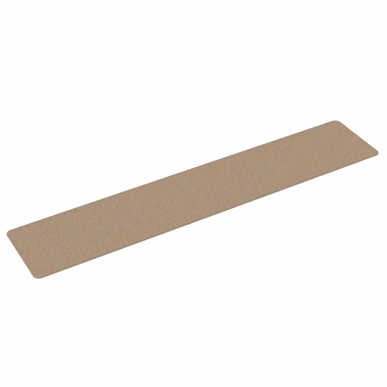 Berkfield Home Sisal Look Carpet Runner in Sand and Brown, W: 50 cm, L: 250 cm
