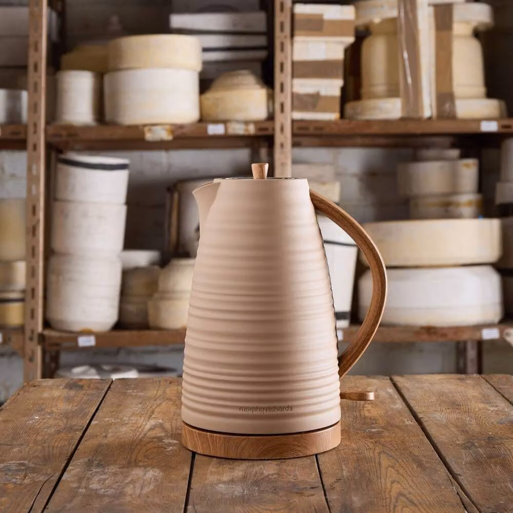 Morphy Richards Ceramic Jug Kettle in Beige, 1.7 l – 2