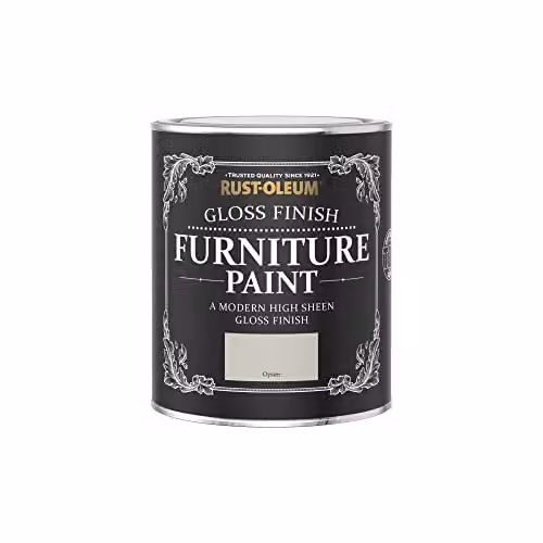 Rust-Oleum Gloss Furniture and Skirting Board Paint, Grey and Yellow, 0.75 l – 2