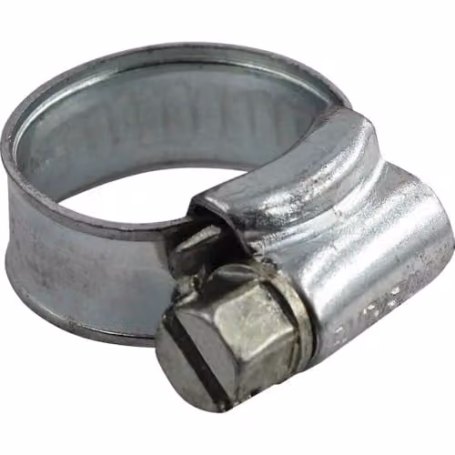 Faithfull Galvanised Steel Jubilee Hose Clips in Silver – 1