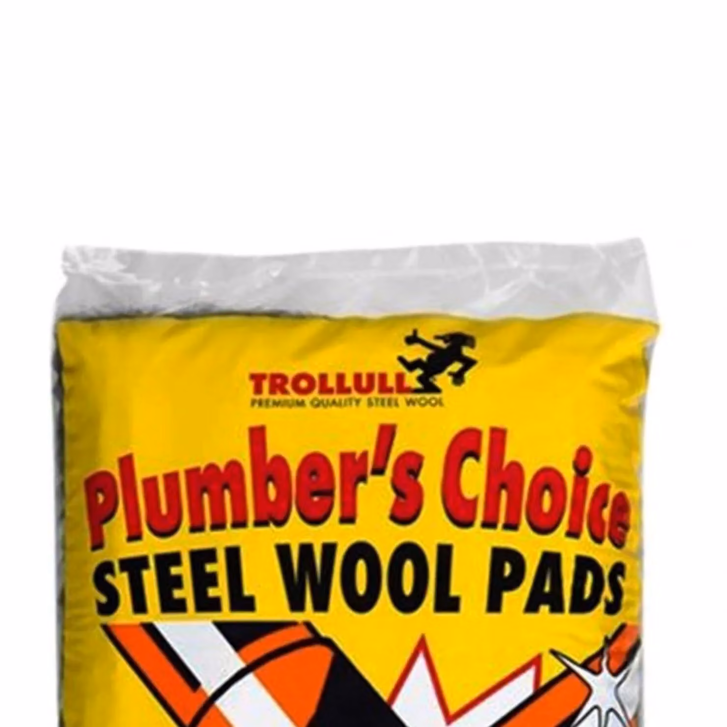 Trollull Plumber's Choice Steel Wool Pads, Multicolour, 200g – 2