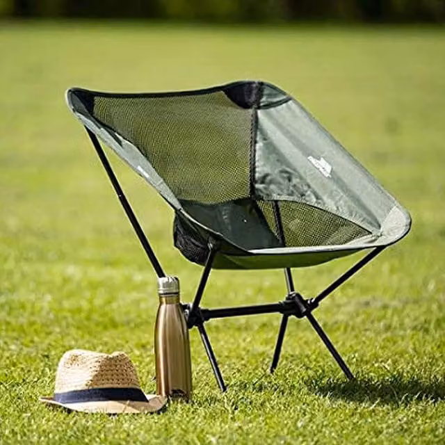 Trespass Perch Lightweight Portable Folding Chair in Green – 1