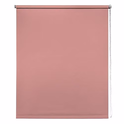 New Edge Blinds Pink Thermal Blackout Roller Blind, W: 120 cm, H: 165 cm