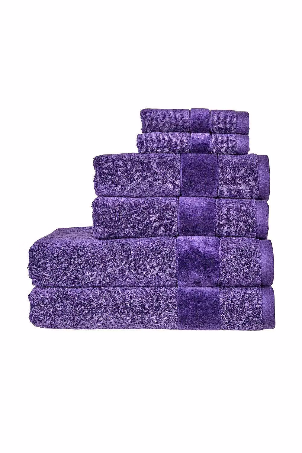Christy Prism Luxury 100% Turkish Cotton Towels in Purple – 2
