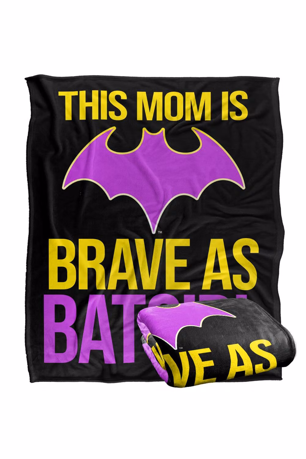 Warner Bros. Batgirl Brave As Batgirl Super Soft Fleece Throw Blanket, Multicolour, W: 91 cm x D: 147 cm – 7