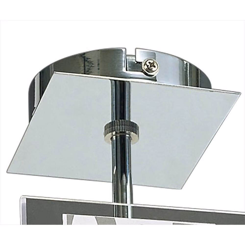 Netlighting Euphoria Ceiling Light with Polished Chrome Finish and Opal White Glass in Grey – 2