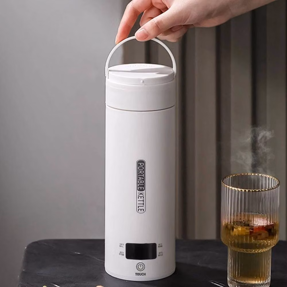 SPETLEK Portable Travel Electric Kettle, White, 450ml – 2