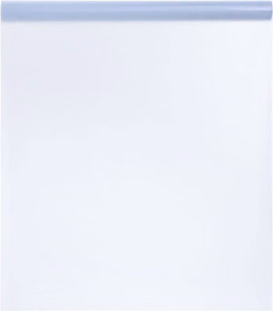 Berkfield Home Static Frosted Transparent Grey Window Film, Black PVC, W: 45 cm x L: 1000 cm