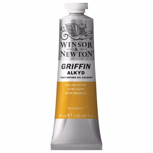 Winsor & Newton Griffin Alkyd Fast Drying Oil Colour Yellow Ochre 37ml – 2