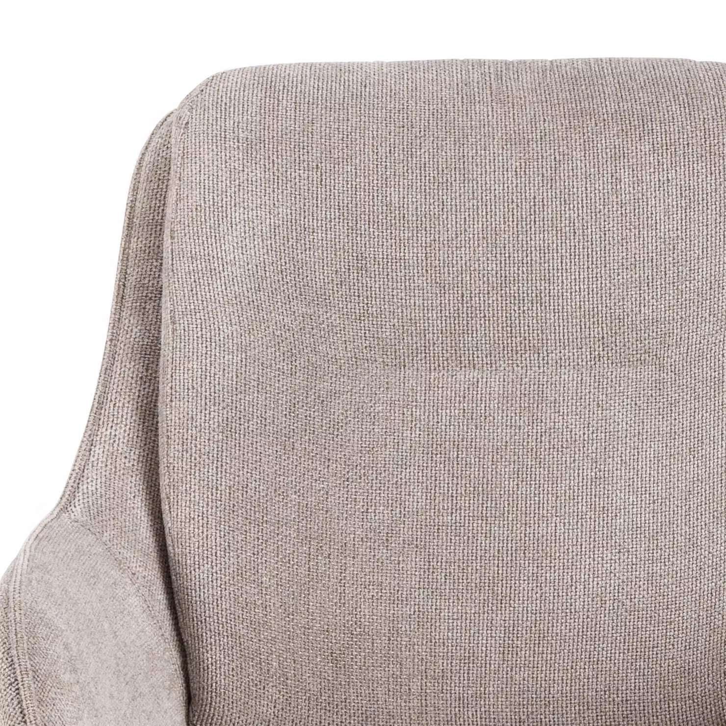 Furniture To Go Carrie Swivel Dining Chair Set of 2 in Sand Grey Fabric – 2