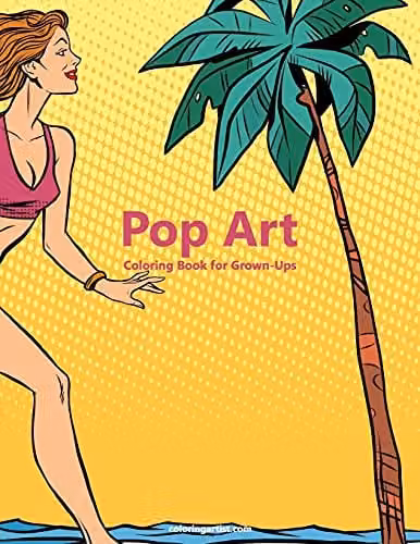 Pop Art Coloring Book for Grown-Ups Volume 1 by Createspace, Multicolour