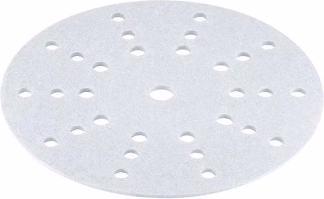 Flex Power Tools Non-Orbital Sandpaper Discs, P120, 225mm, 12 Pack, White