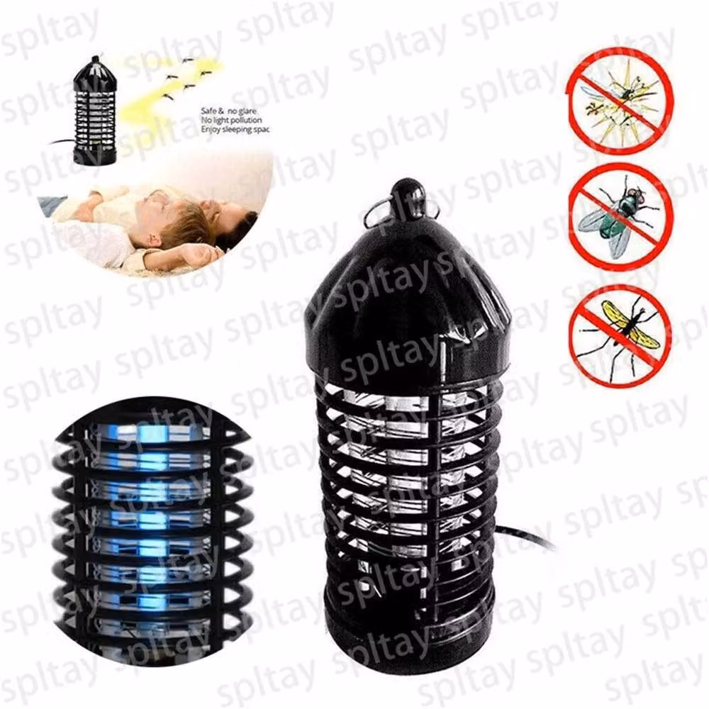 NESTLUNE Electric Bug Zapper Insect and Mosquito Trap, Black, H 100 x W 15 x D 15 cm – 2